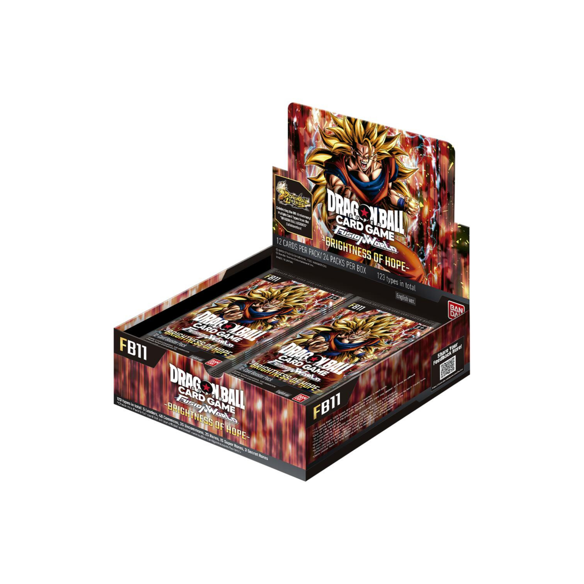 Dragon Ball Z Fusion World Brightness of Hope Booster Box