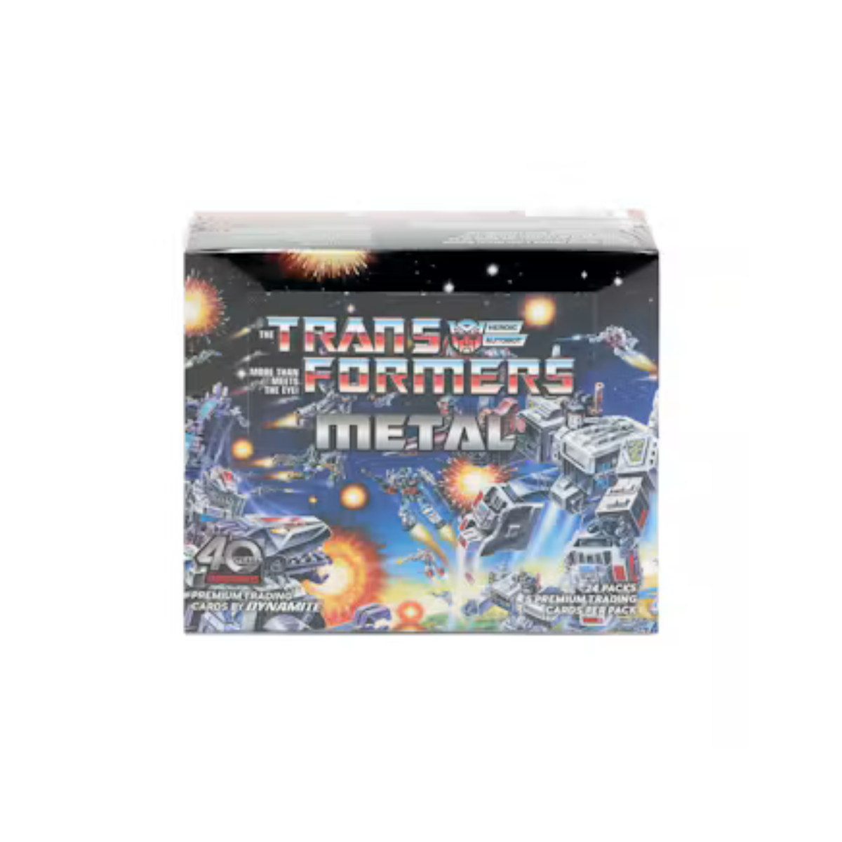 2026 Dynamite Transformers 40th Anniversary Metal Collector Box