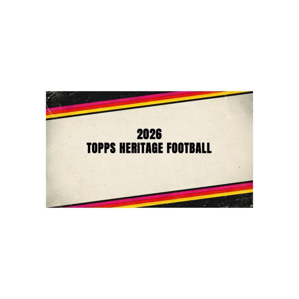2026 Topps Heritage Football Fat Pack