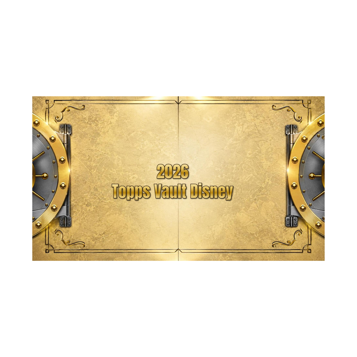 2026 Topps Disney Vault Hobby 5 Box Case