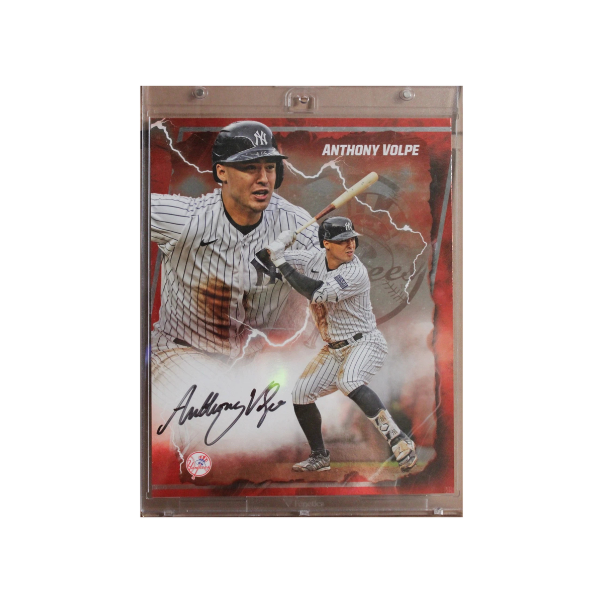 Anthony Volpe 2024 Under Wraps MLB Emanate Rookie Autograph #'d 5/5