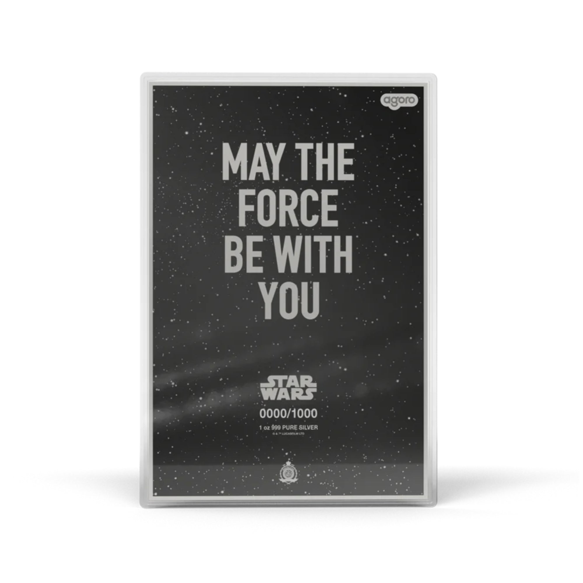 New Zealand Mint Star Wars Original Trilogy Poster 1oz silver foil