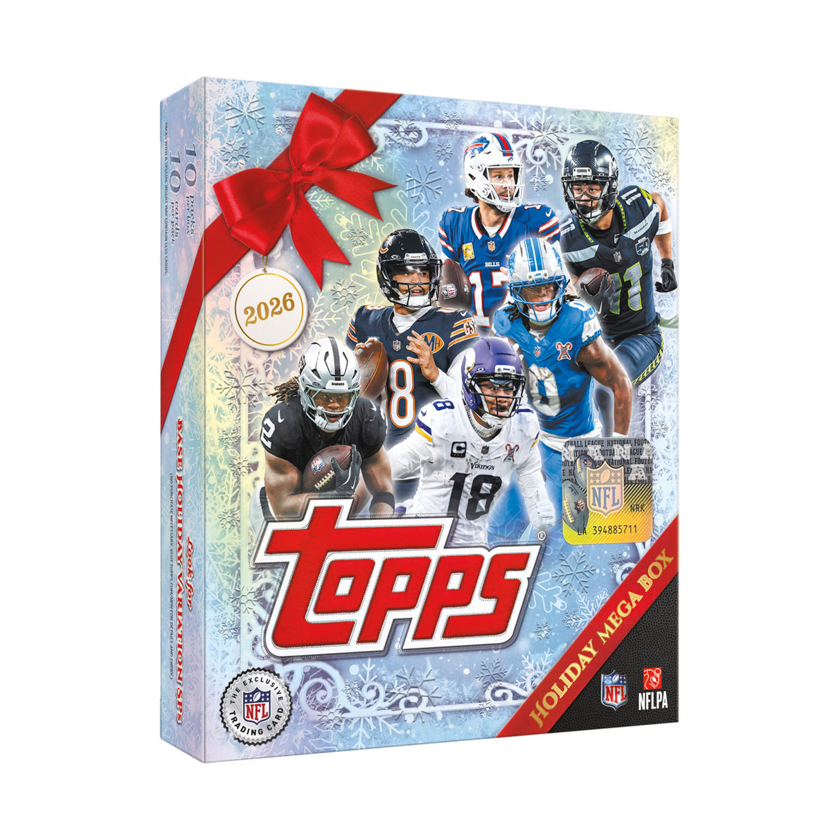 2026 Topps Holiday Football Mega Box