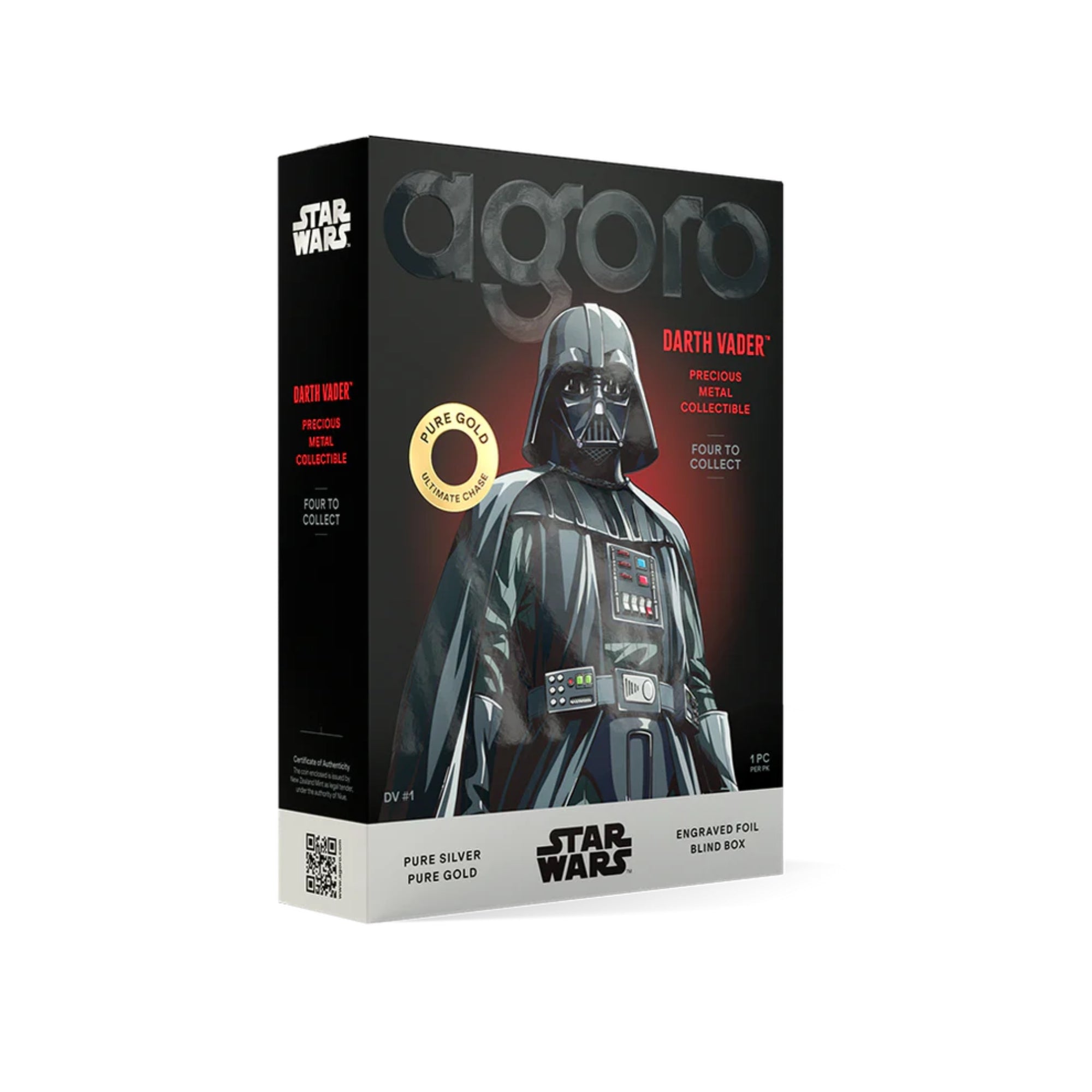 New Zealand Mint Star Wars Blind Box Dark Vader 5g foils
