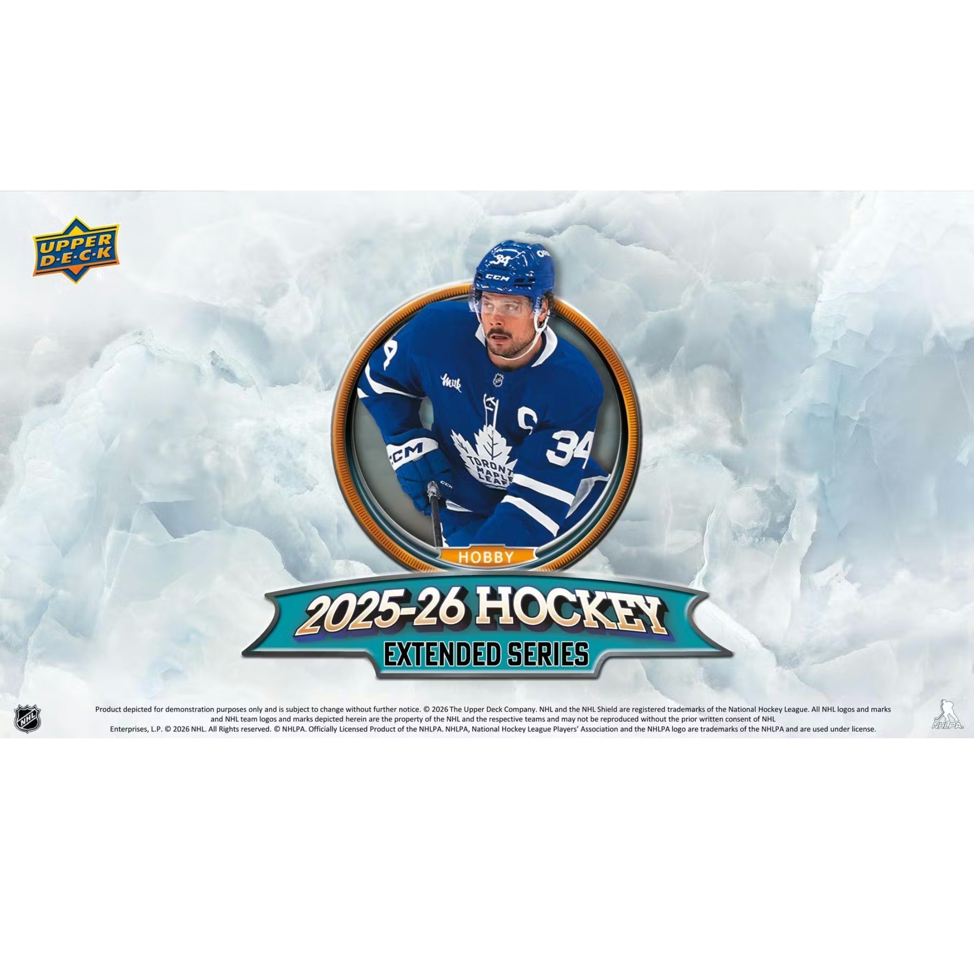 2025-26 Upper Deck Extended Series Hockey Gravity Feed Box