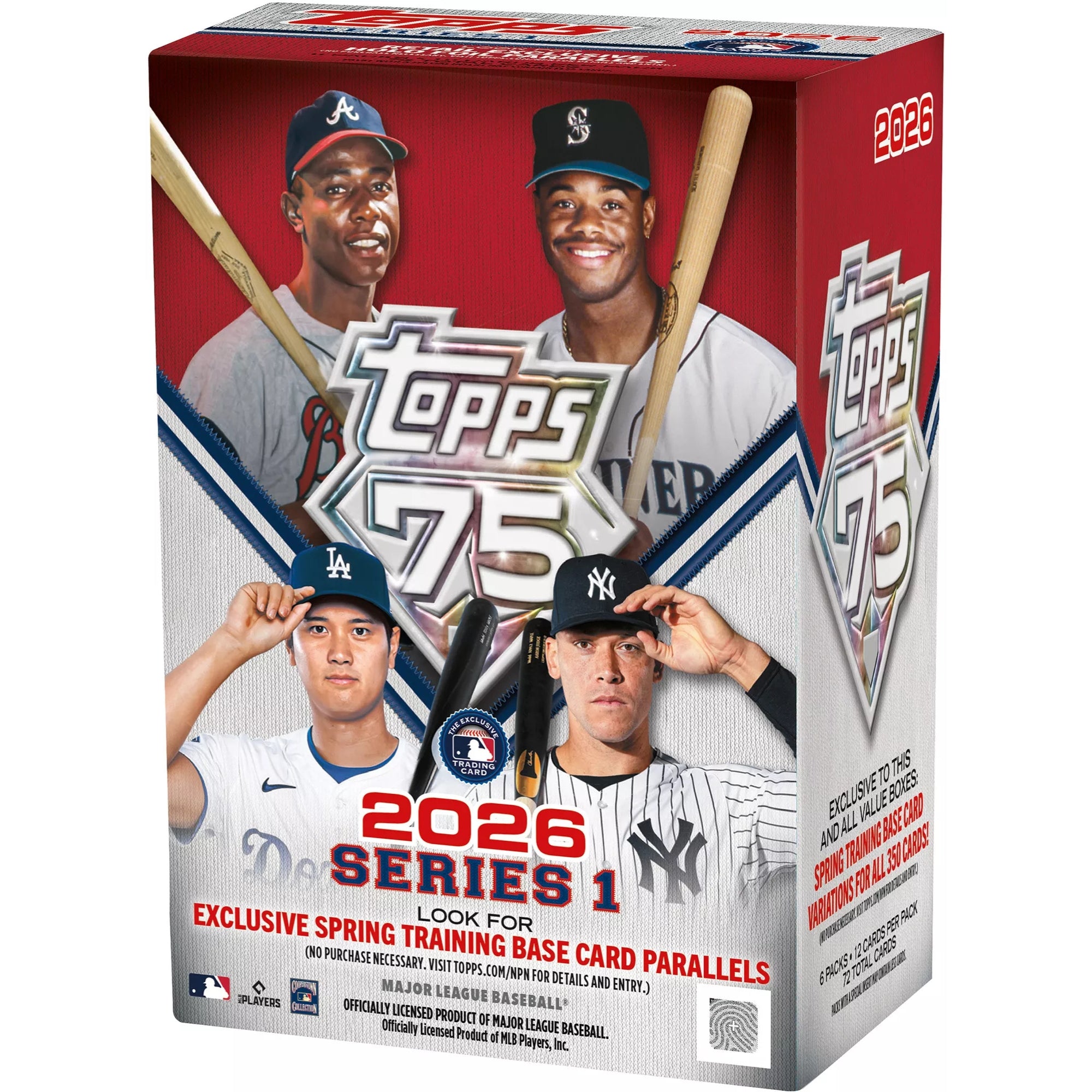 2026 Topps Baseball Series 1 Blaster Box 40 Box Case