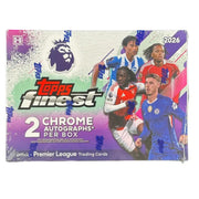 2025-26 Topps Finest Soccer English Premier League Hobby 8 Box Case