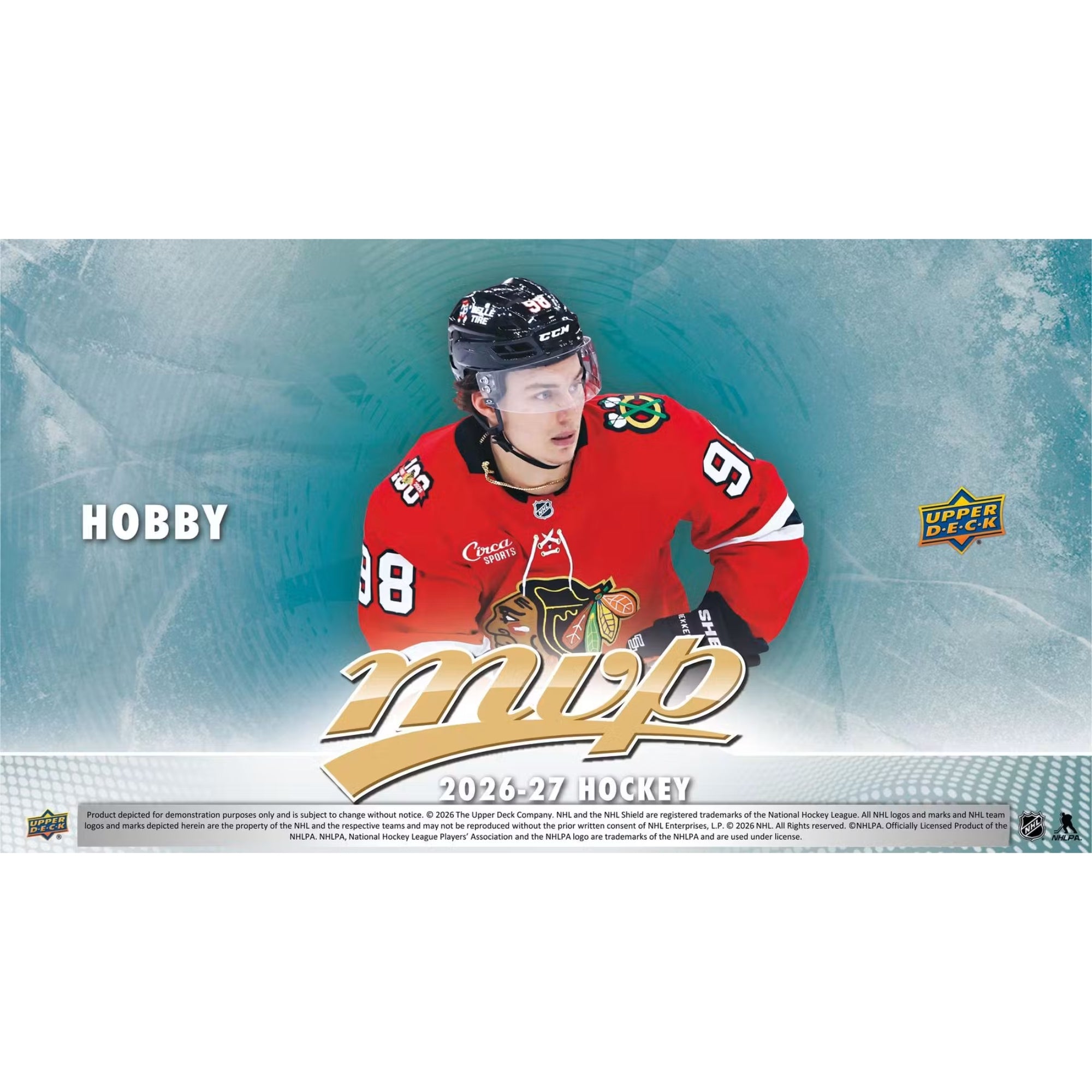 2026-27 Upper Deck MVP Hockey Hobby 20 Box Case [Contact to Order]