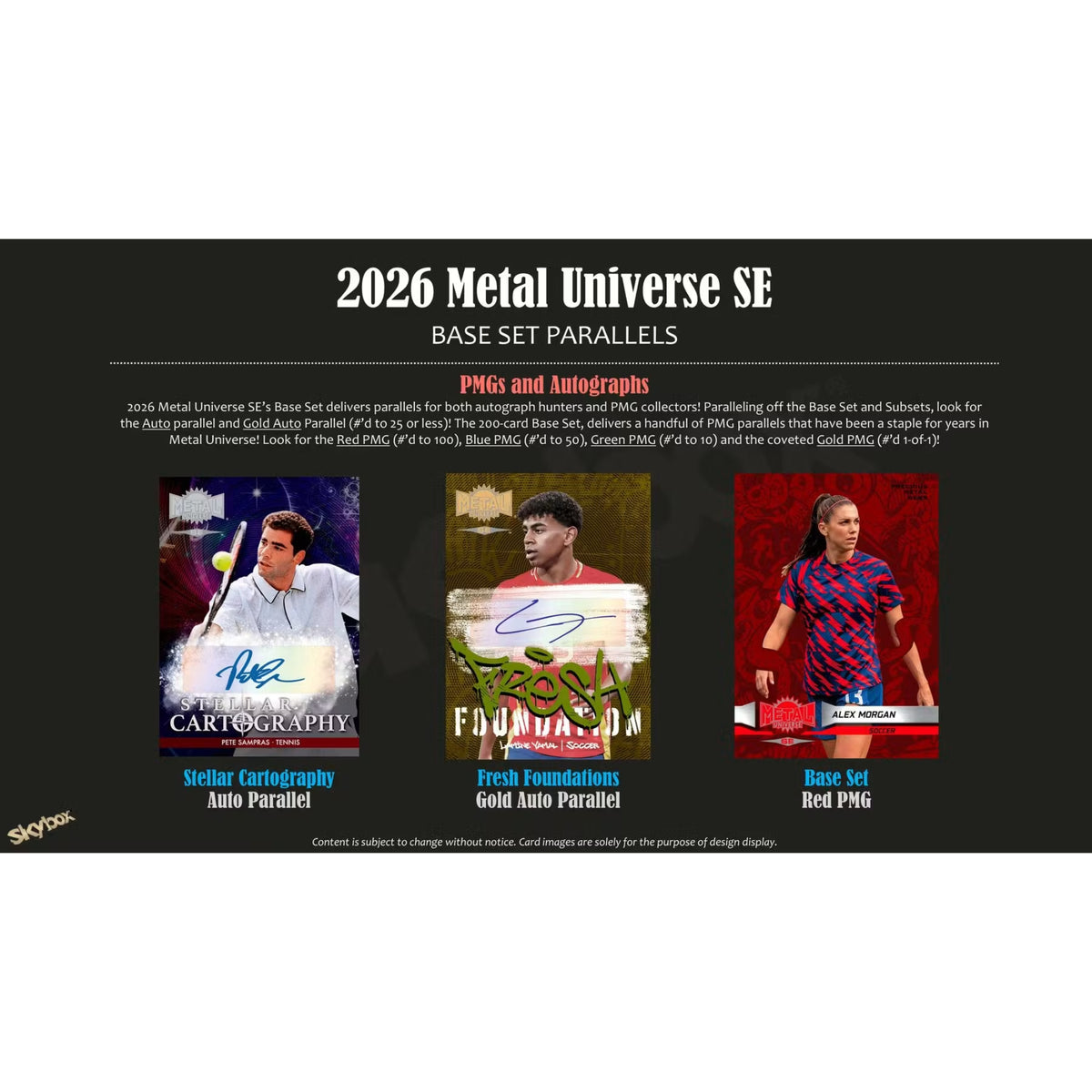 2026 Upper Deck Metal Universe SE Hobby 12 Box Case [Contact Us To Order]
