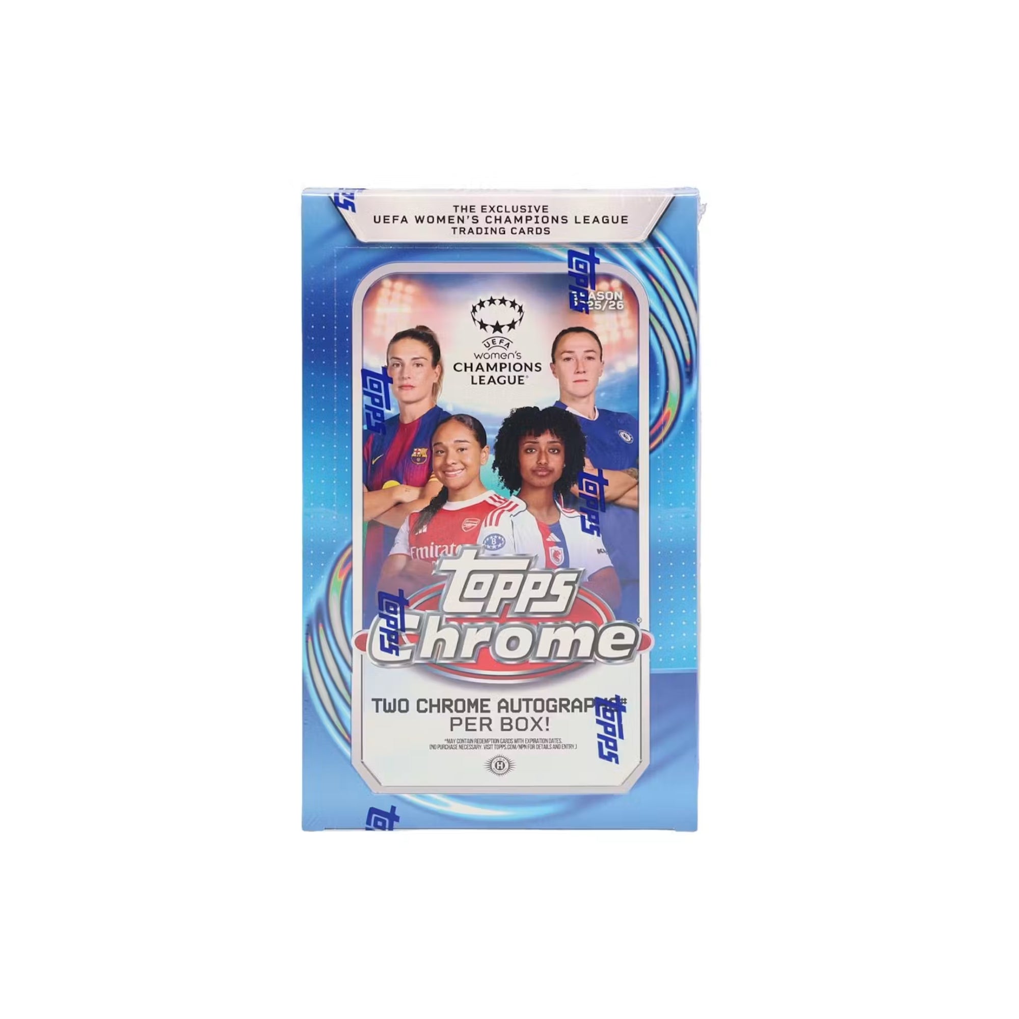 2025-26 Topps Chrome UEFA Champions League Women's Hobby Box