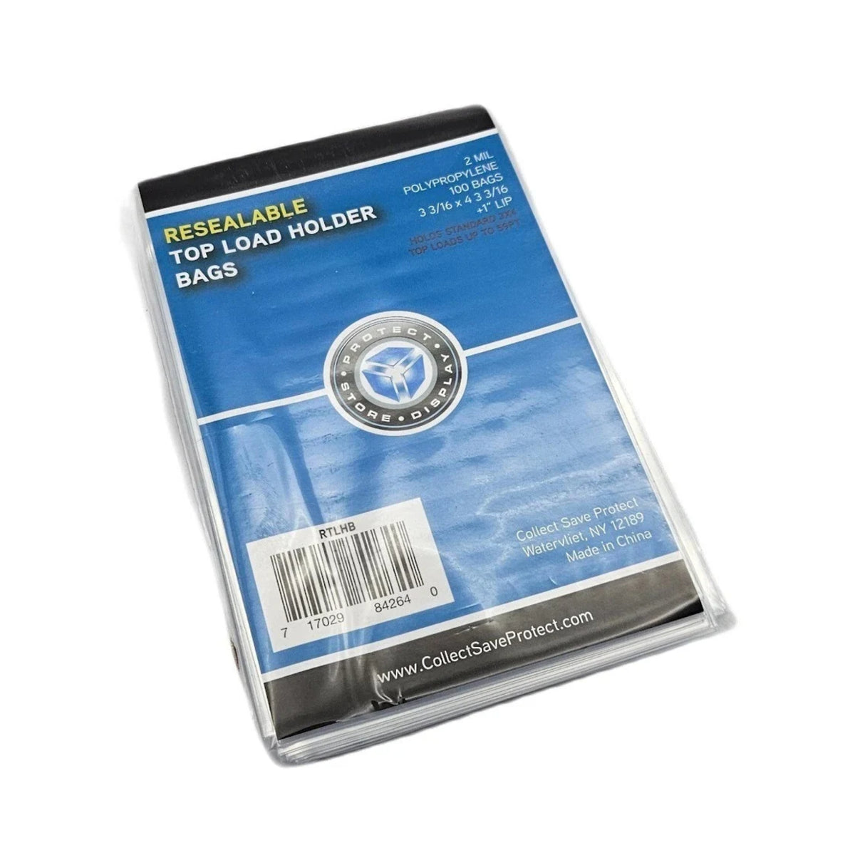 CSP Resealable Top Loader Card Sleeves