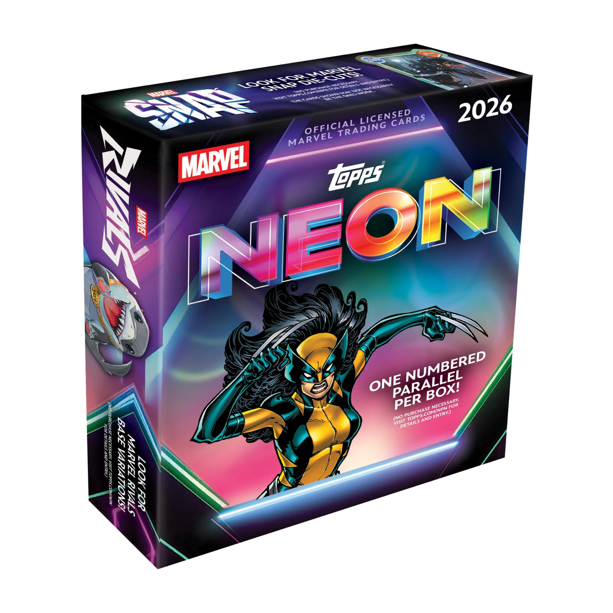 2026 Topps Marvel Neon Mega Box