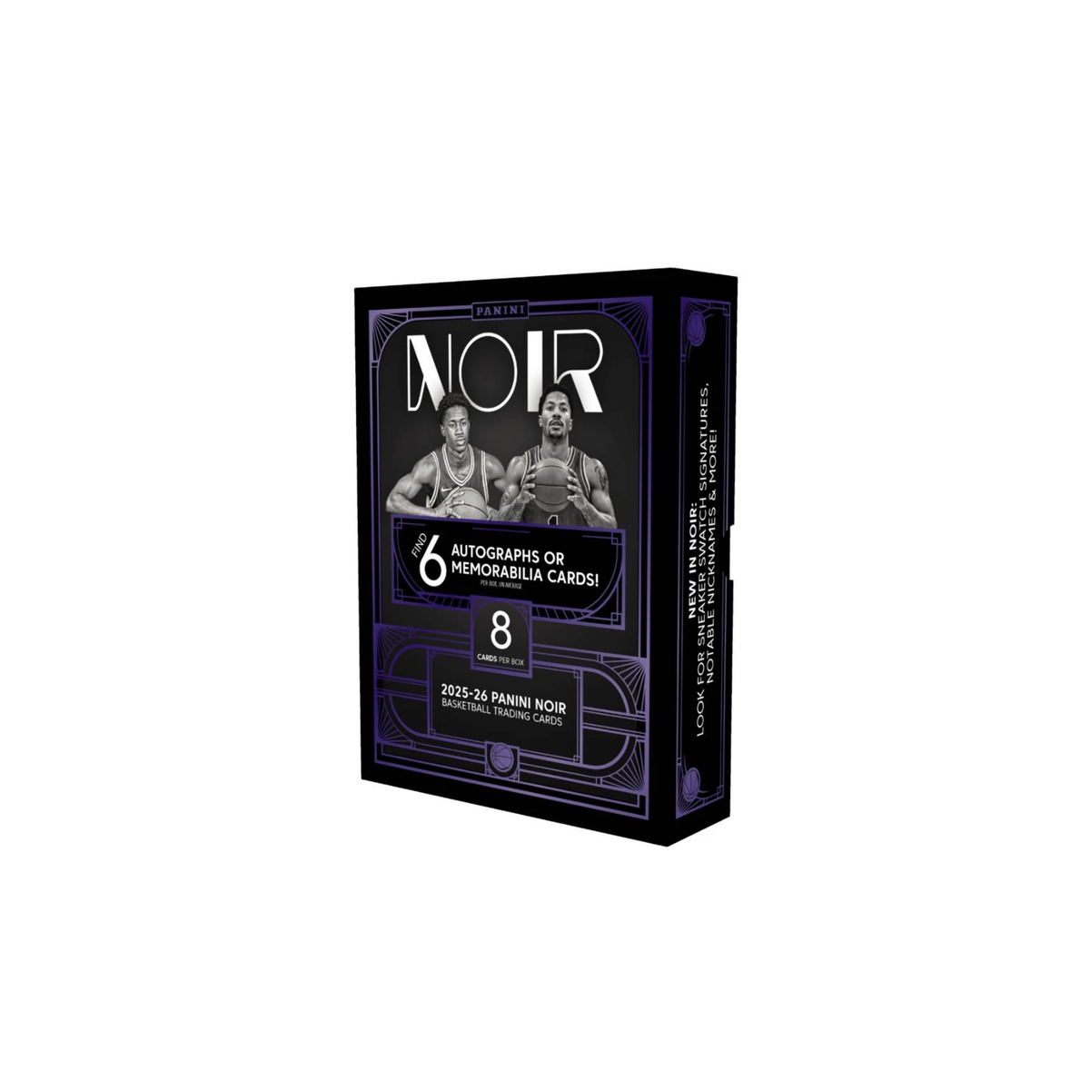 2025-26 Panini Noir Basketball Hobby 4 Box Case