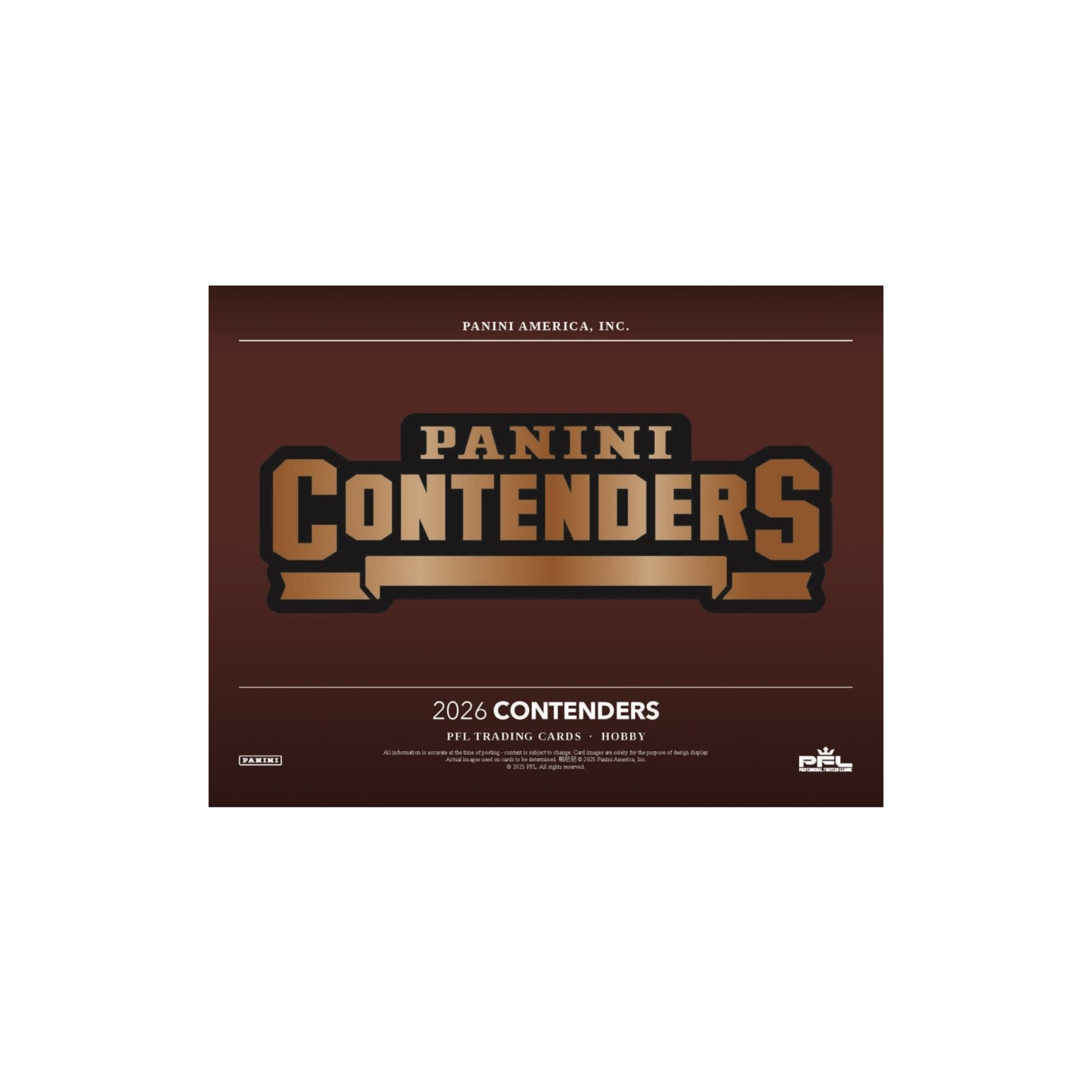 2026 Panini Contenders PFL Professional Fighters League Hobby Box