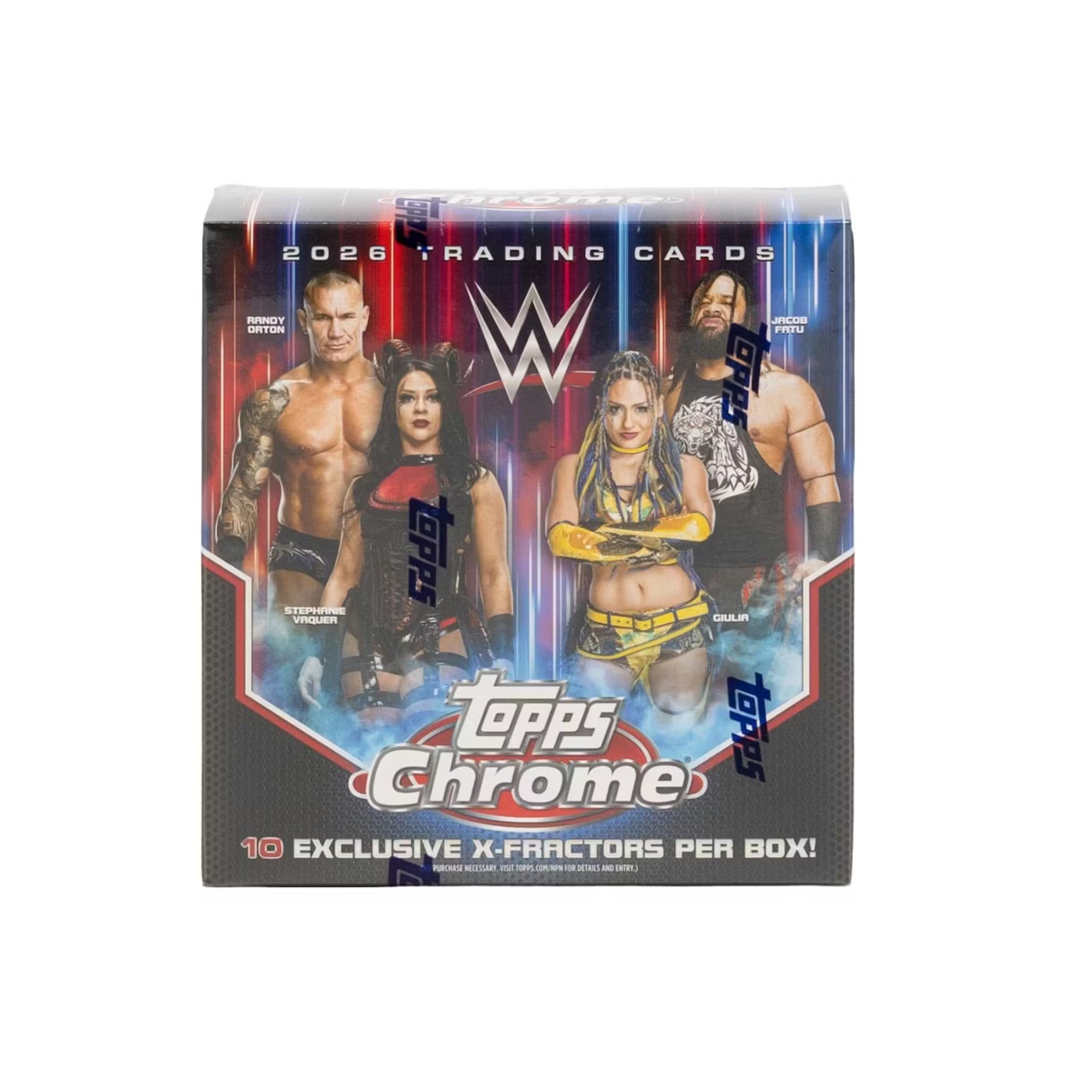 2026 Topps Chrome WWE Mega 20 Box Case
