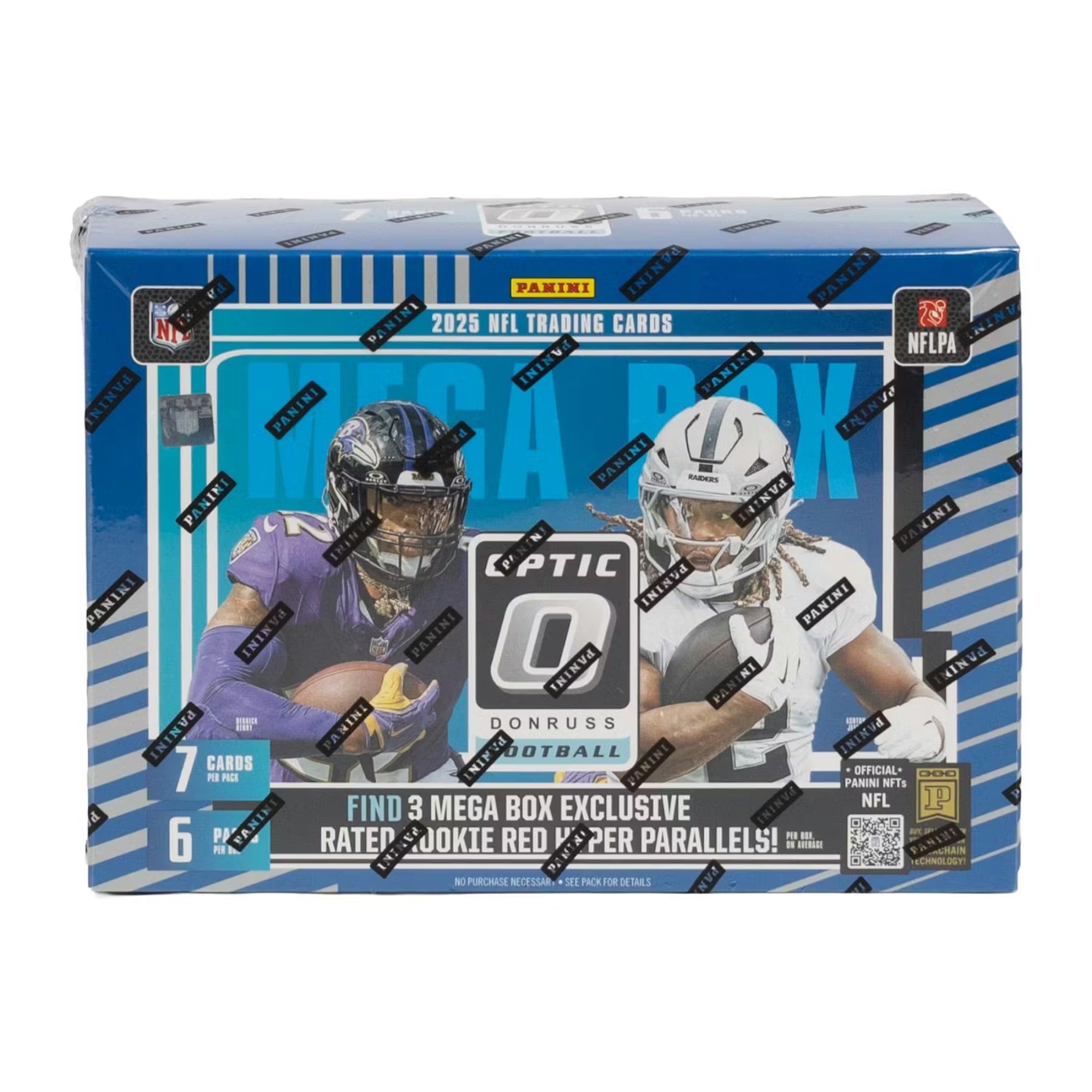 2025 Panini Donruss Optic Football Hobby Mega 20 Box Case