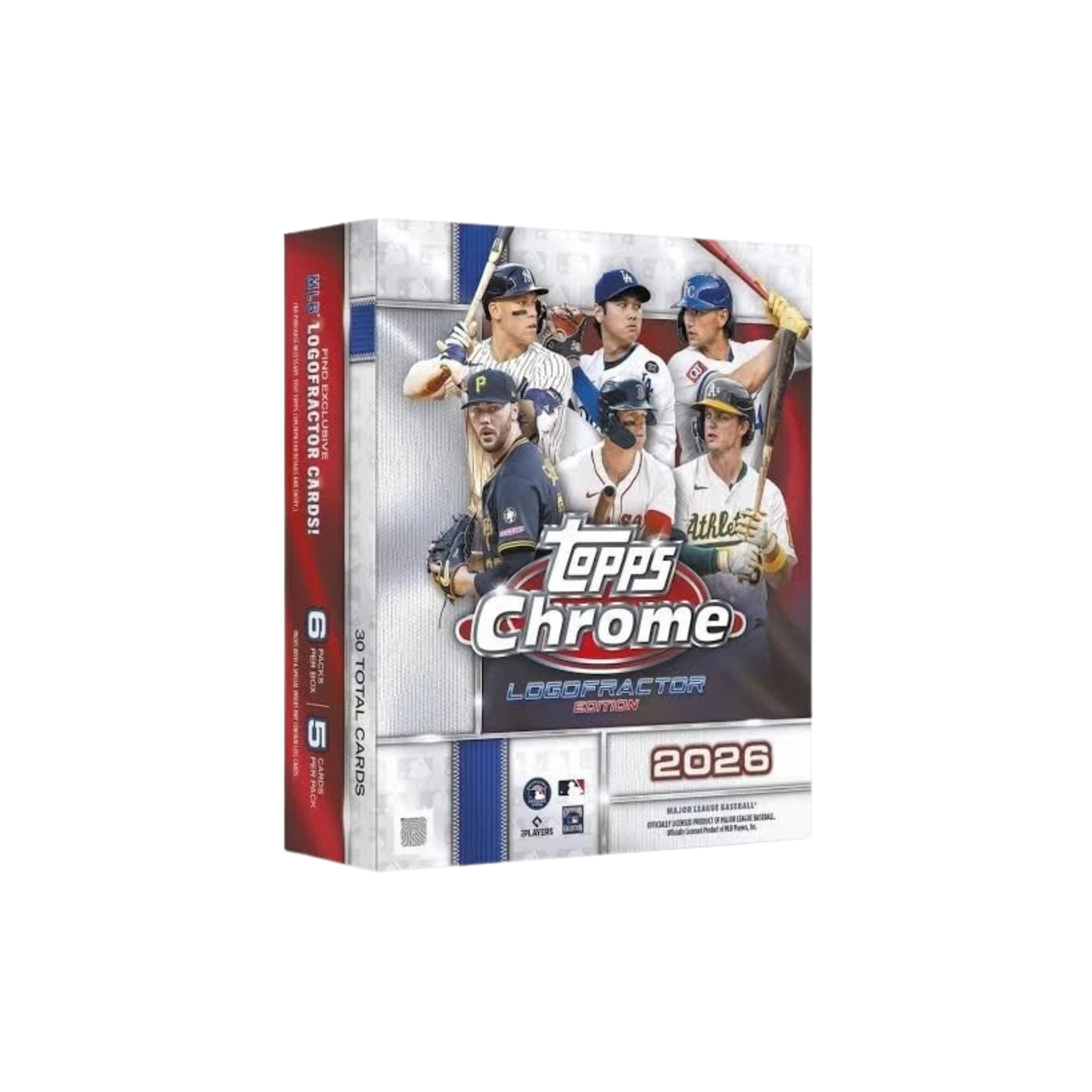 2026 Topps Chrome Baseball Logofractor Edition Box