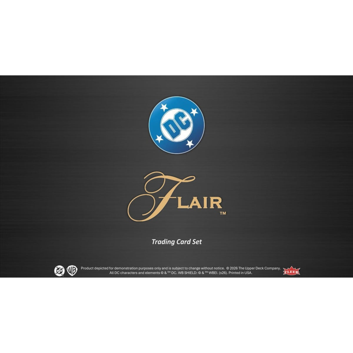 Upper Deck Flair DC Hobby Box [Contact Us To Order]