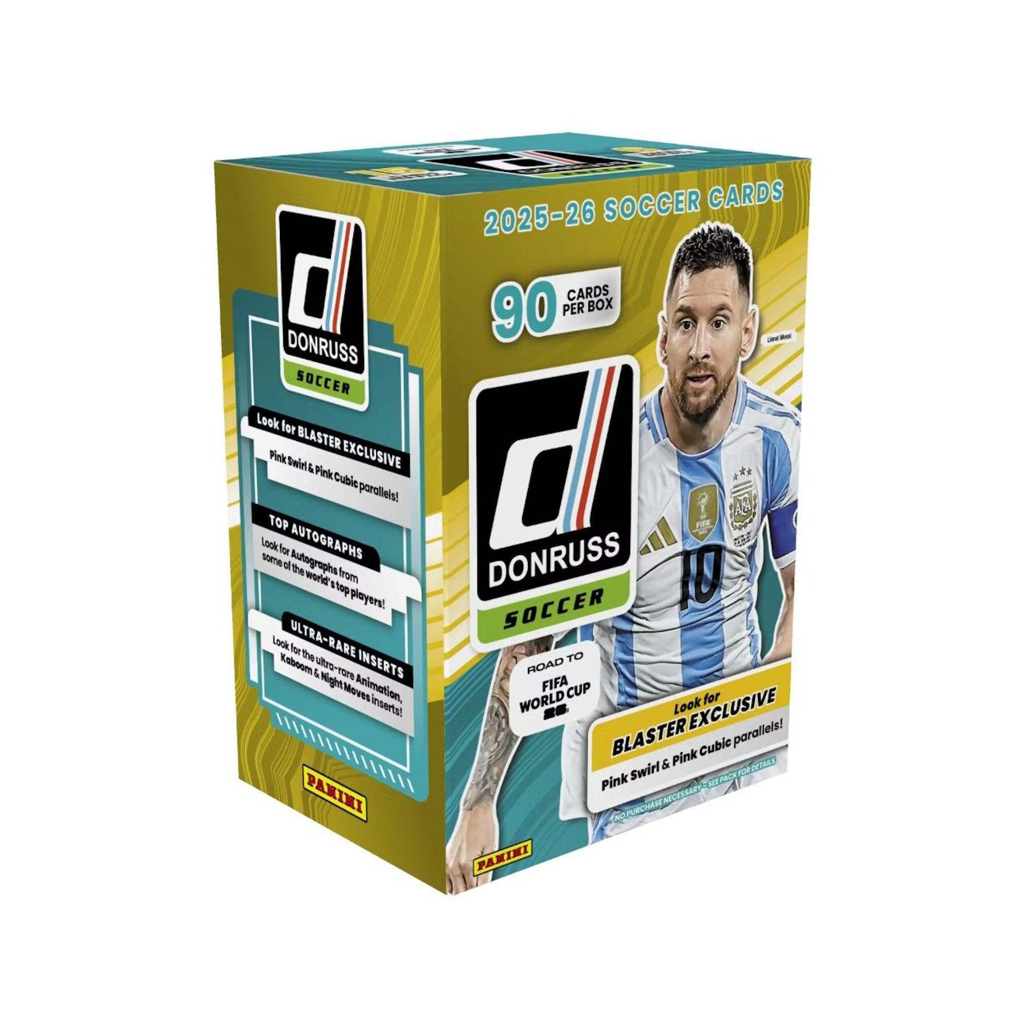 2025-26 Panini Donruss Soccer Road to World Cup Hobby Blaster Box