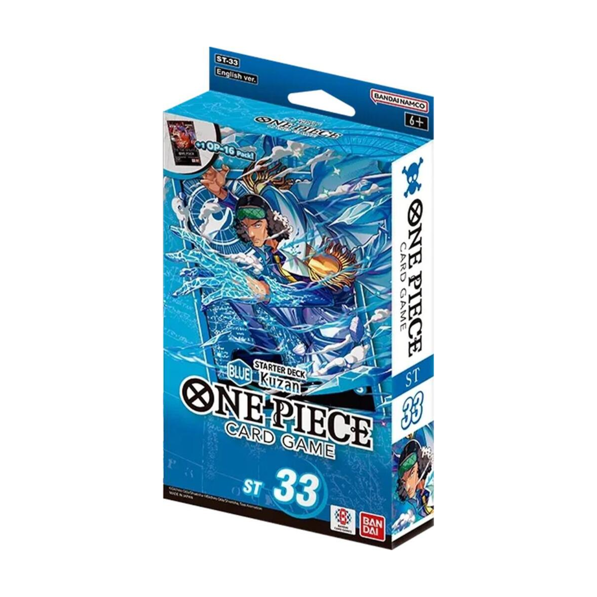 One Piece ST-33 Starter Deck Blue Kuzan