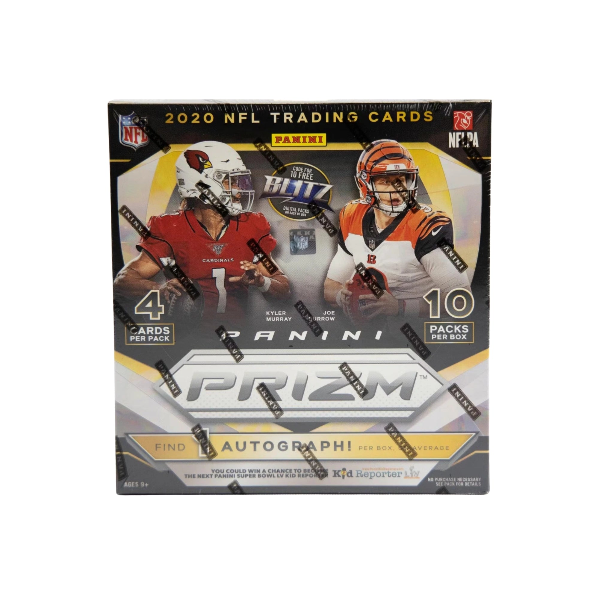 2020 Panini Prizm Football Mega Box (Neon Green Pulsar Prizm)