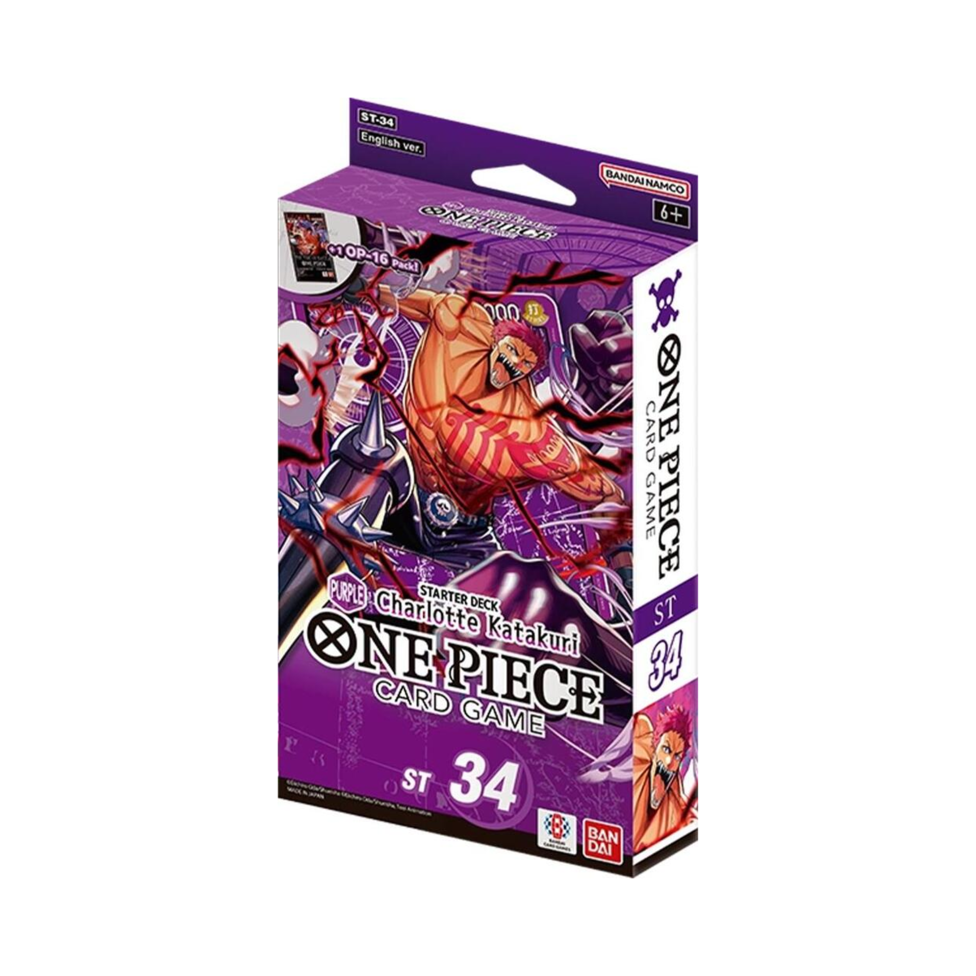One Piece ST-34 Starter Deck Purple Charlotte Katakuri