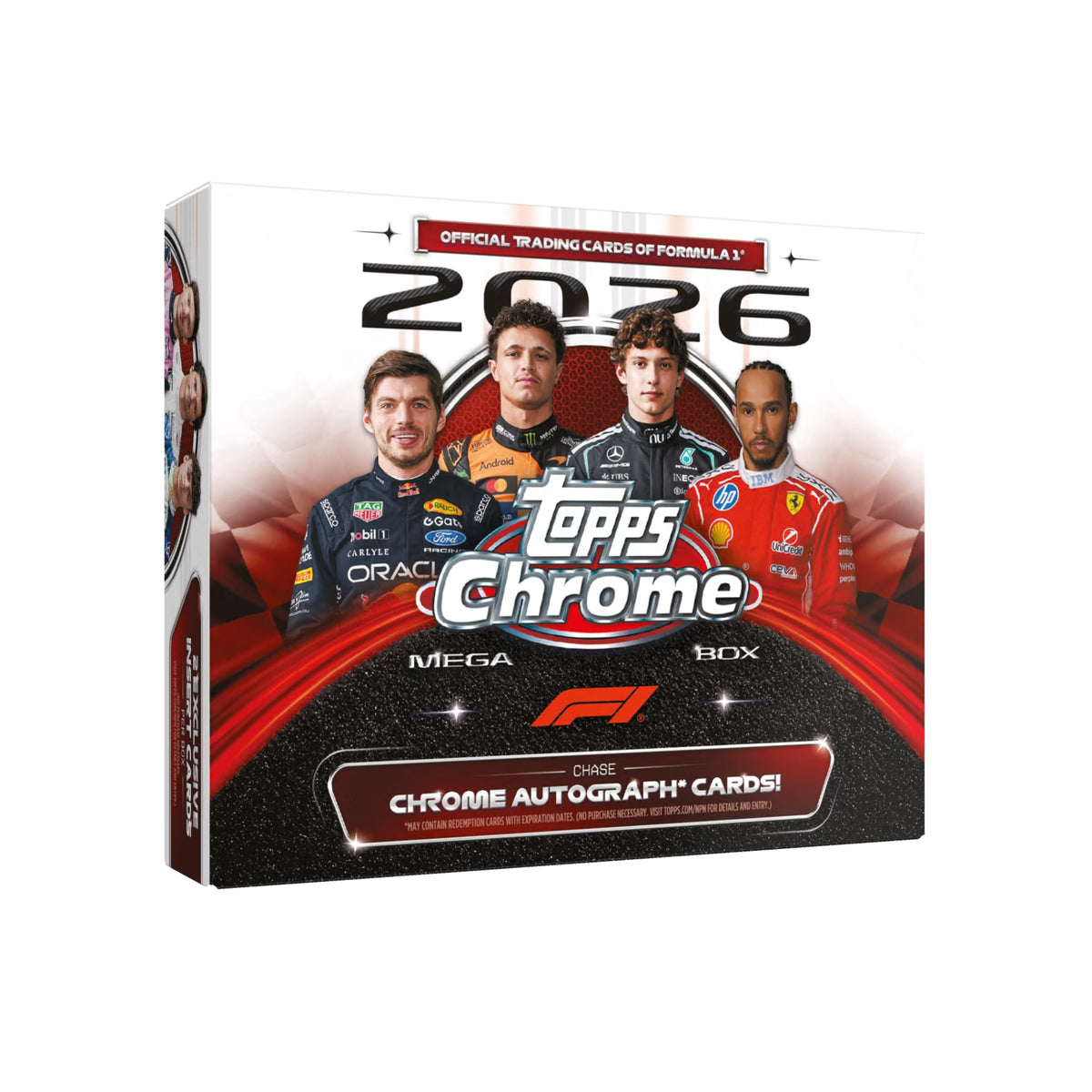2026 Topps Chrome Formula 1 Racing Mega Box
