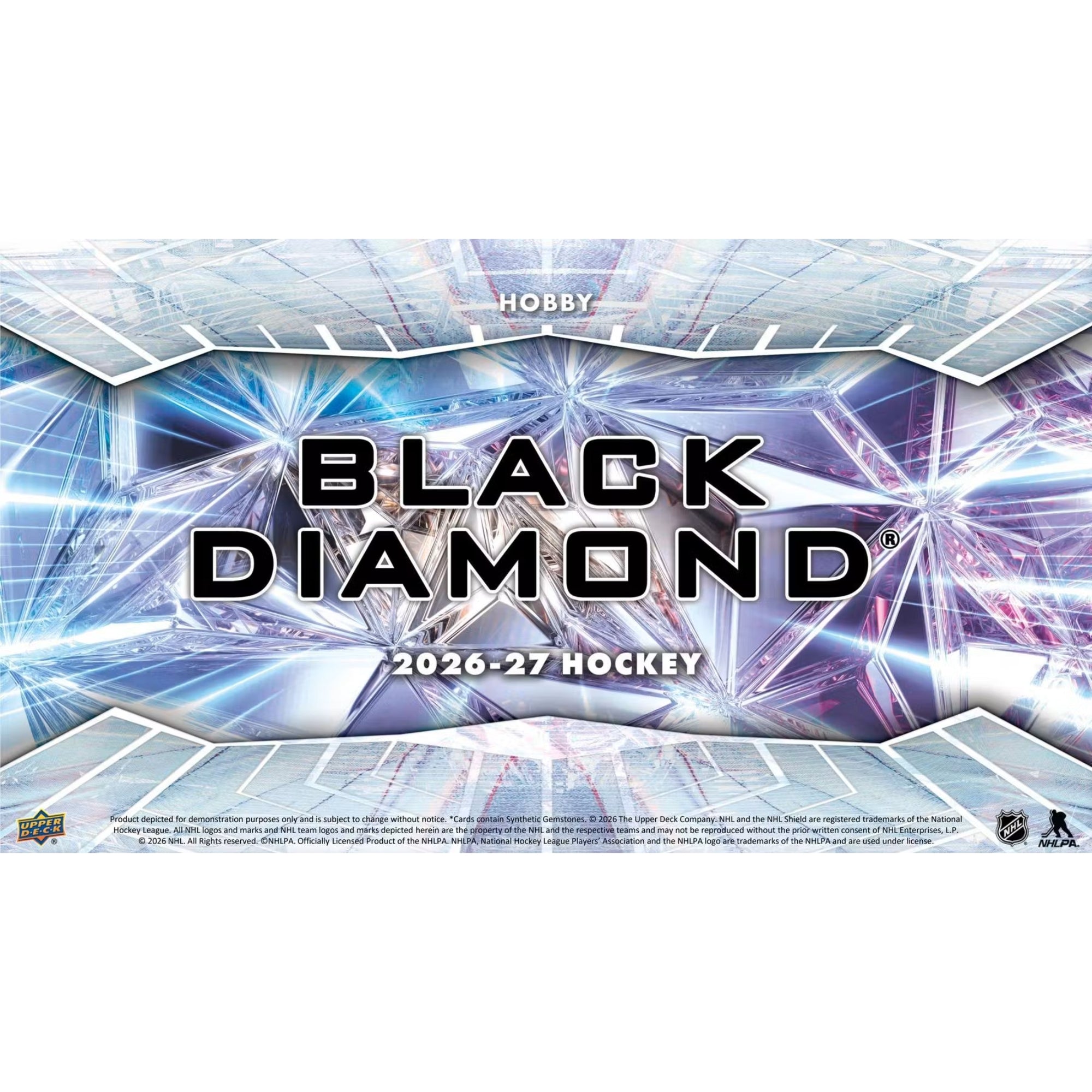 2026-27 Upper Deck Black Diamond Hockey Hobby 10-Box Case [Contact Us To Order]
