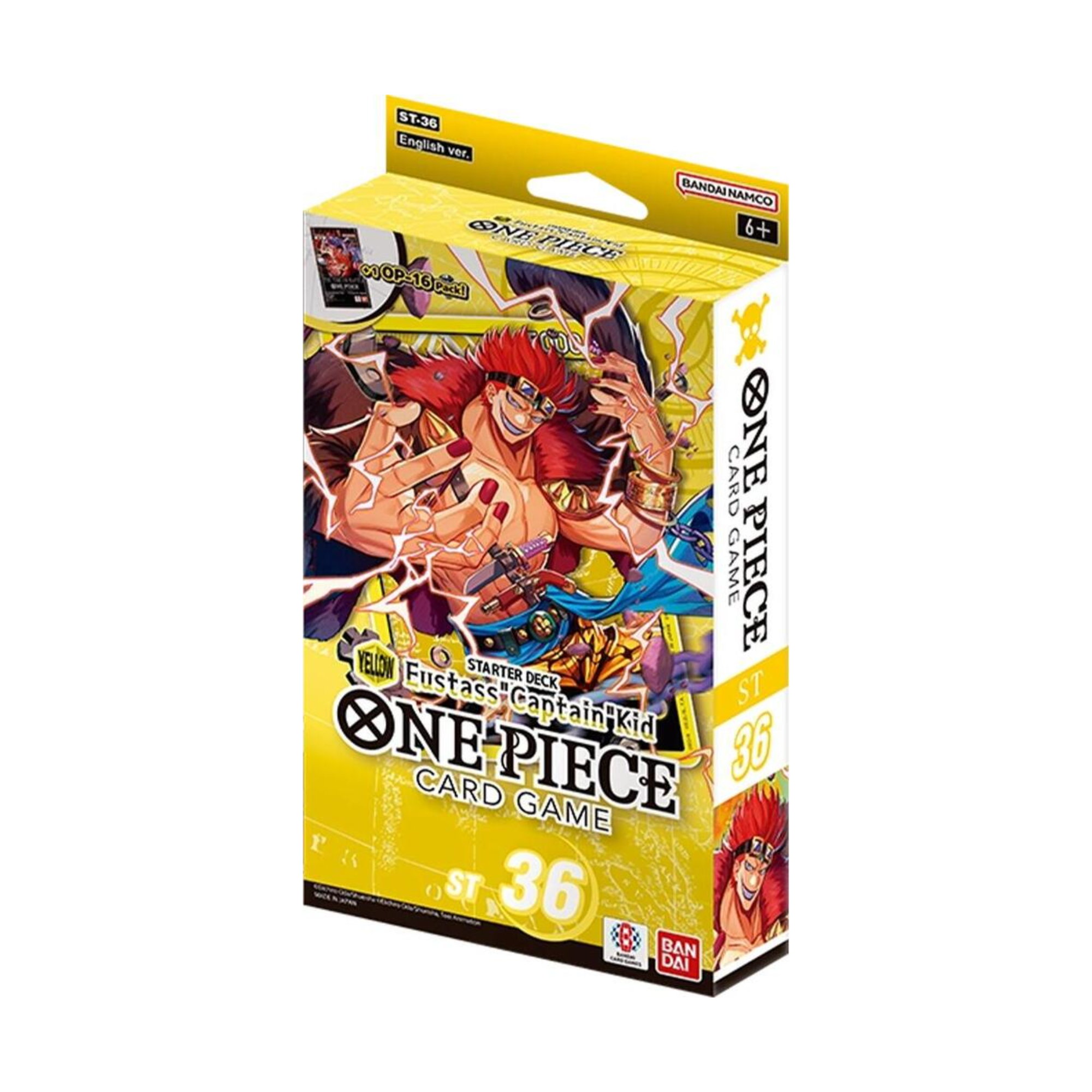 One Piece ST-36 Starter Deck Yellow Eustass "Captain" Kid