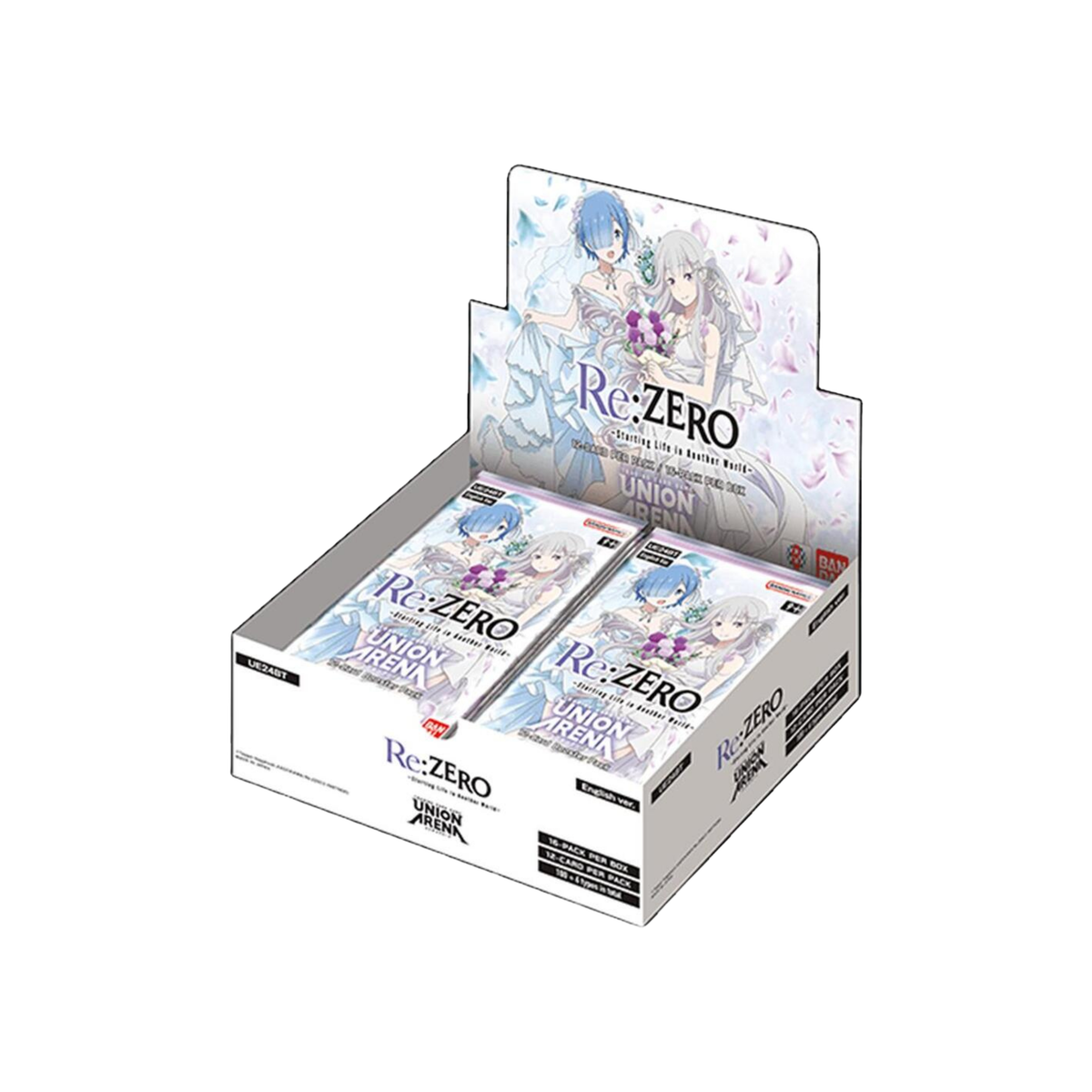 Union Arena Re:ZERO Starting Life in Another World Booster 16 Box Case