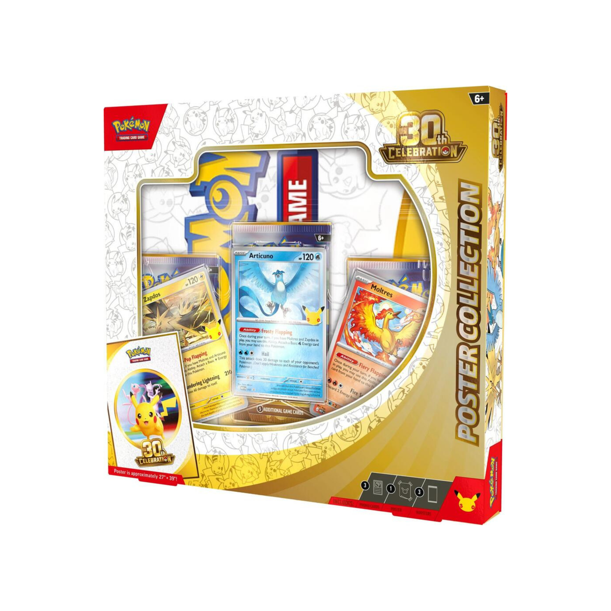 Pokémon 30th Anniversary Poster Collection Box