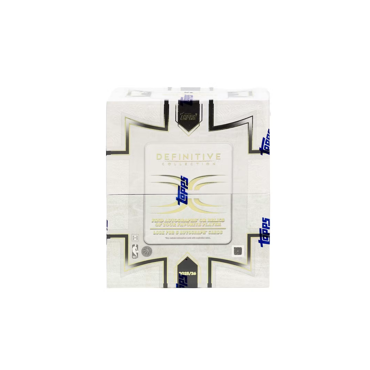 2025-26 Topps Definitive Basketball Hobby 2 Box Case
