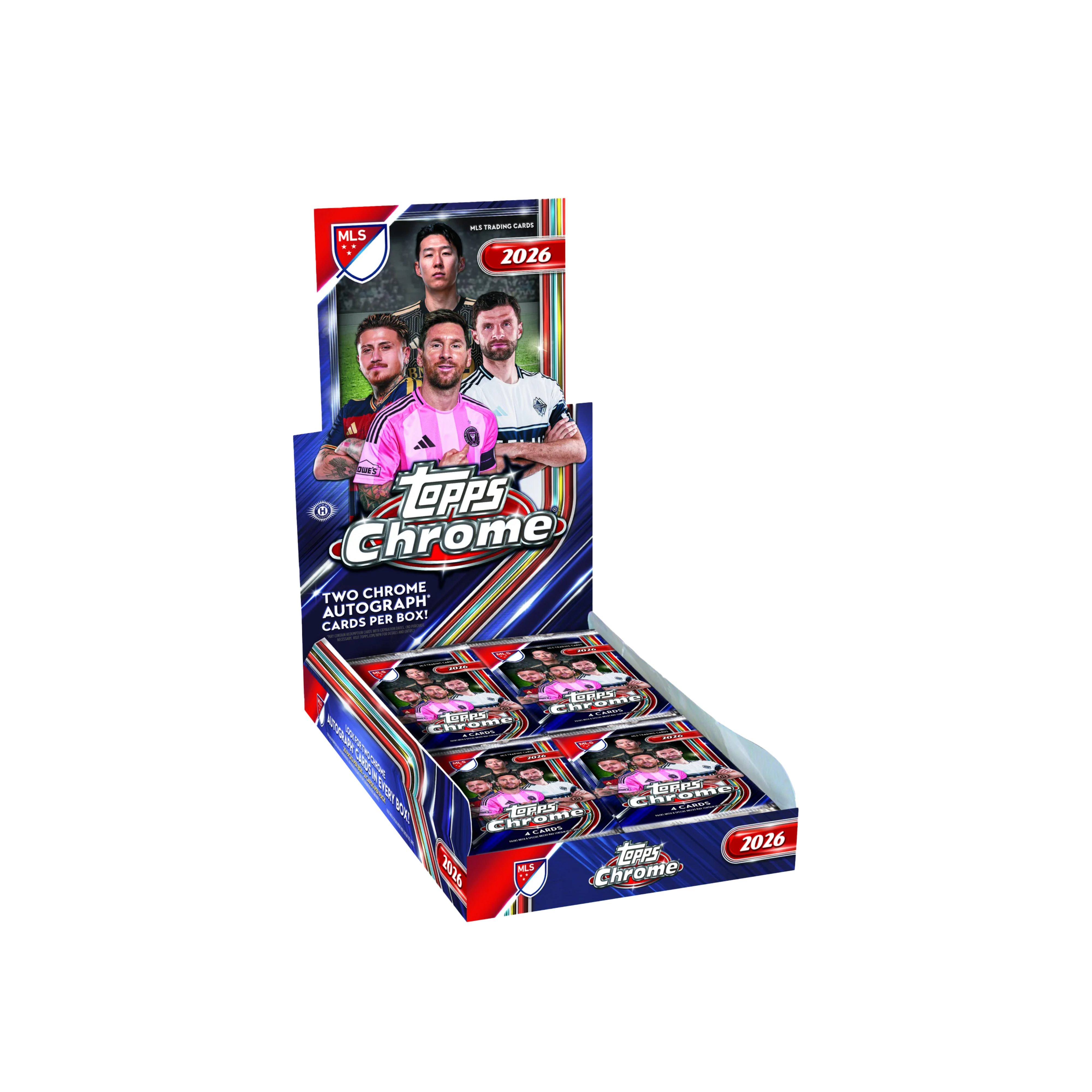 2026 Topps MLS Chrome Soccer Hobby Box