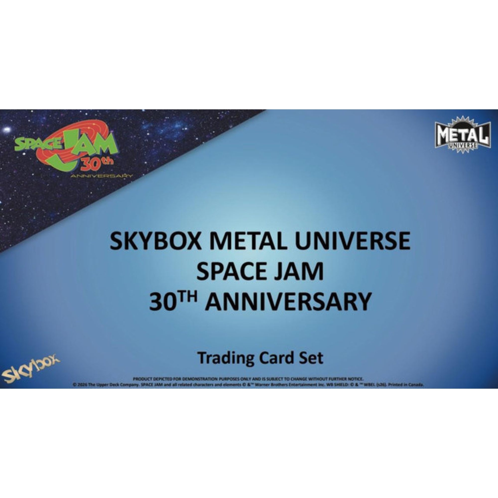 2026 Upper Deck Metal Universe Space Jam 30th Anniversary Hobby Box [Contact Us To Order]