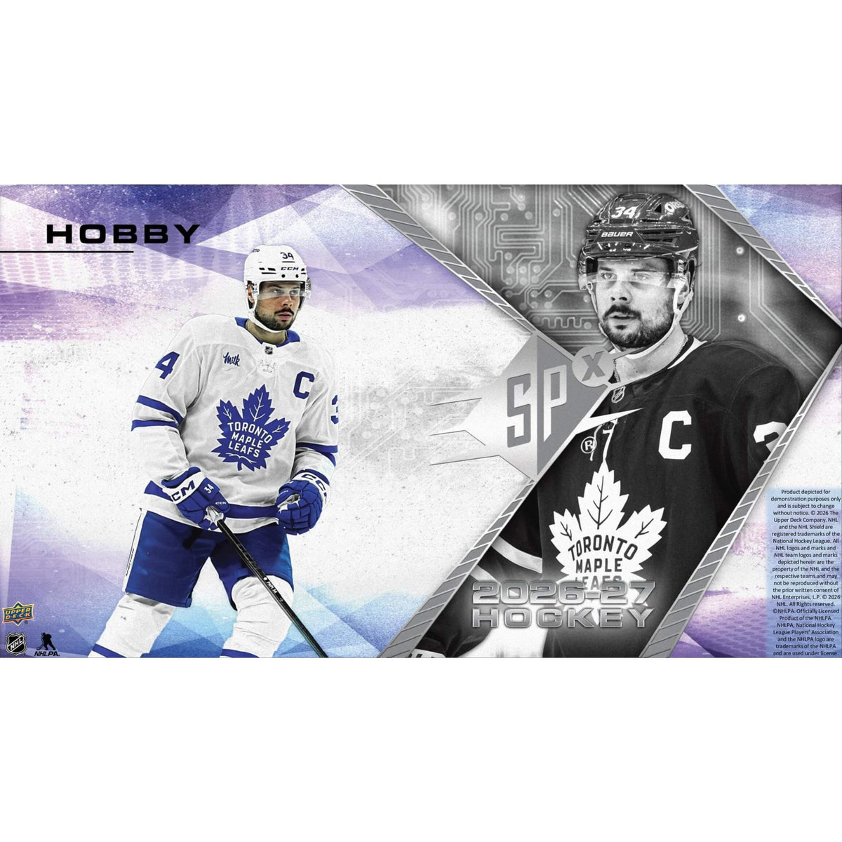 2026-27 Upper Deck SPx Hockey Hobby 10 Box Case [Contact Us To Order]