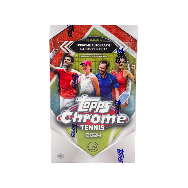 2024 Topps Chrome Tennis Hobby Box