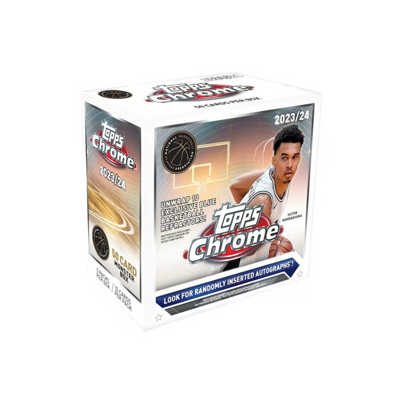 2023-24 Topps Chrome Basketball Mega 20 Box Case