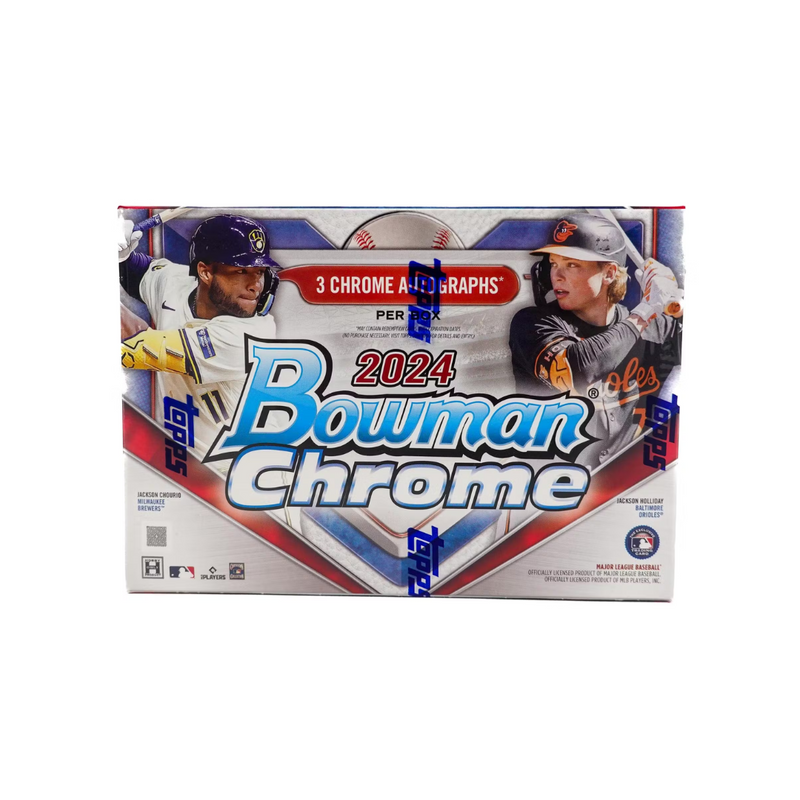 2024 Bowman Chrome Baseball HTA Choice 12 Box Case