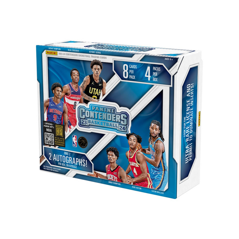 2023-24 Panini Contenders Basketball Hobby 12 Box Case