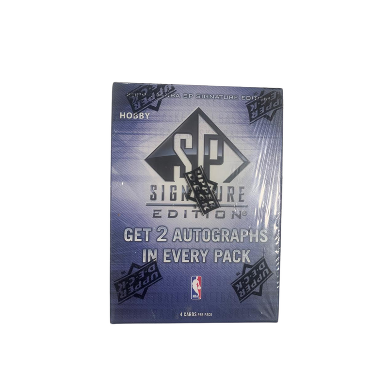 2009-10 Upper Deck SP Signature Edition Basketball Hobby Box