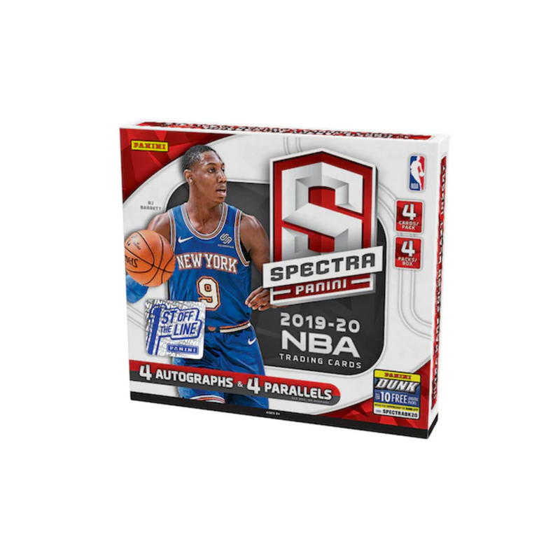 2019-20 Panini Spectra Basketball 1st Off The Line Hobby Box