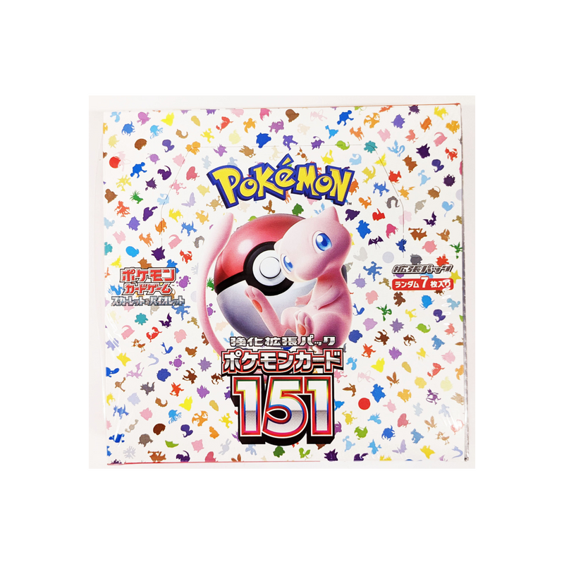2023 Pokémon 151 Japanese Edition Booster Box