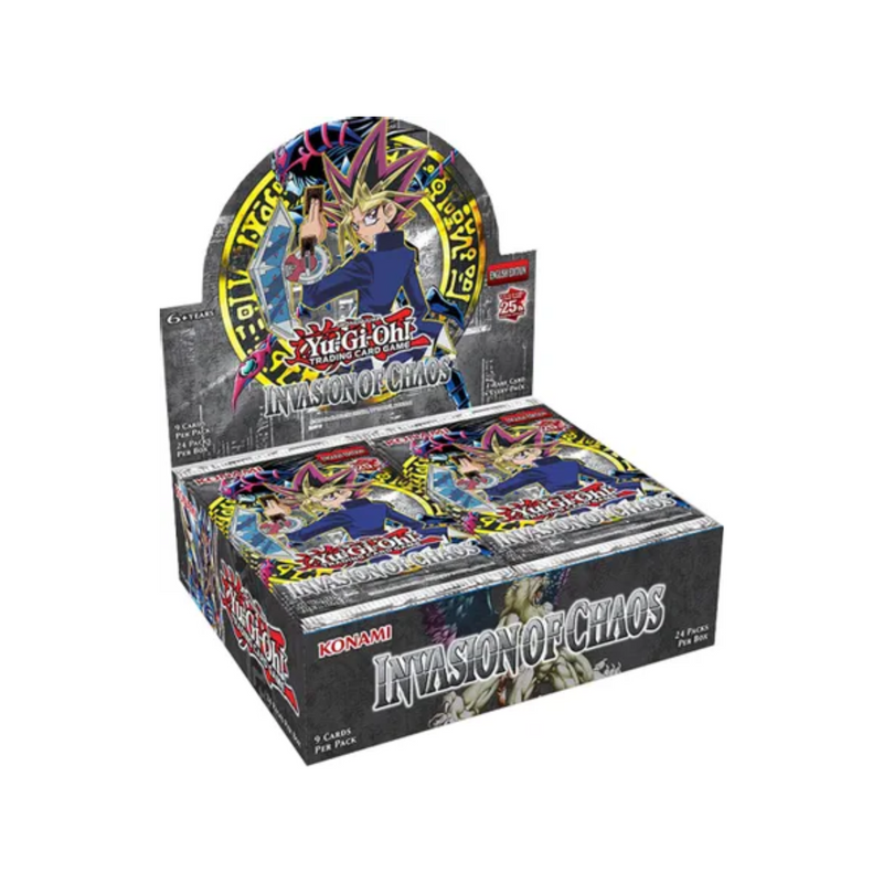 Yugioh Invasion of Chaos 25th Anniversary Edition Booster Box