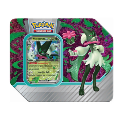 Pokemon Paldea Partners Tin - 6 Tin Case