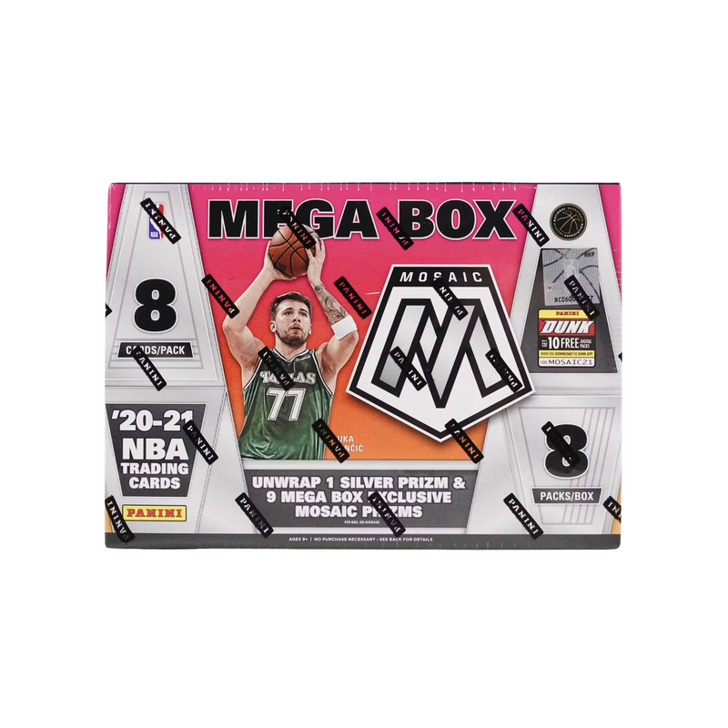 2020-21 Panini Mosaic NBA Mega Box