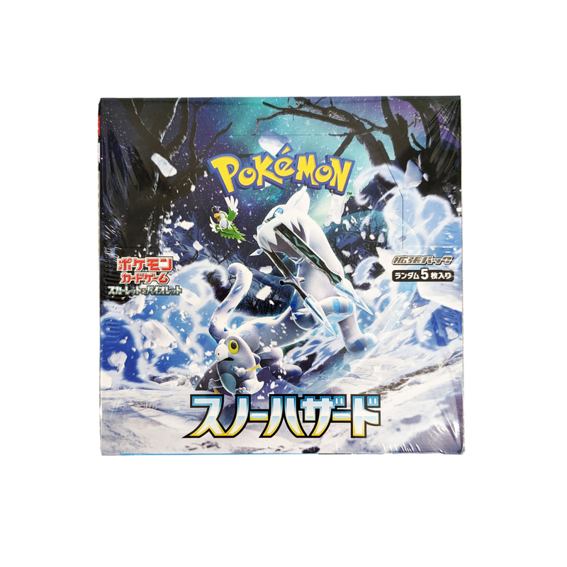 Pokemon Scarlet & Violet Snow Hazard Booster Box