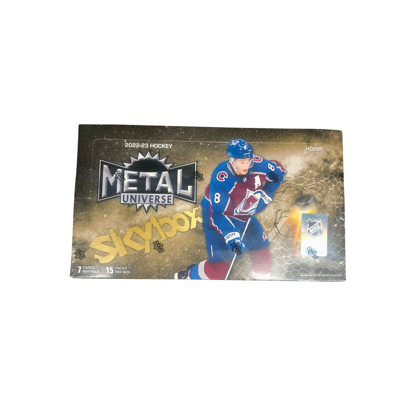 2022-23 Upper Deck Skybox Metal Universe Hockey Hobby 16 Box Case