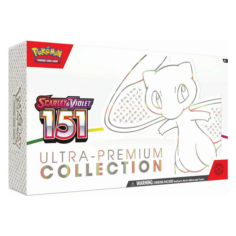 Pokemon Scarlet & Violet 151 Ultra Premium Collection 4 Box Case