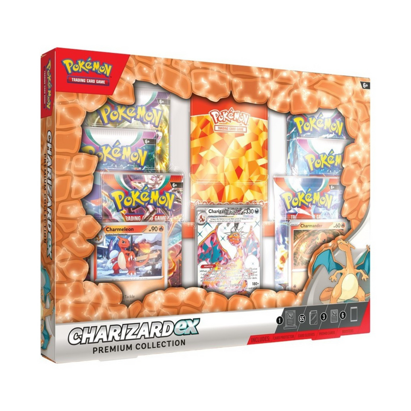 Pokemon Charizard EX Premium Collection 6 Box Case