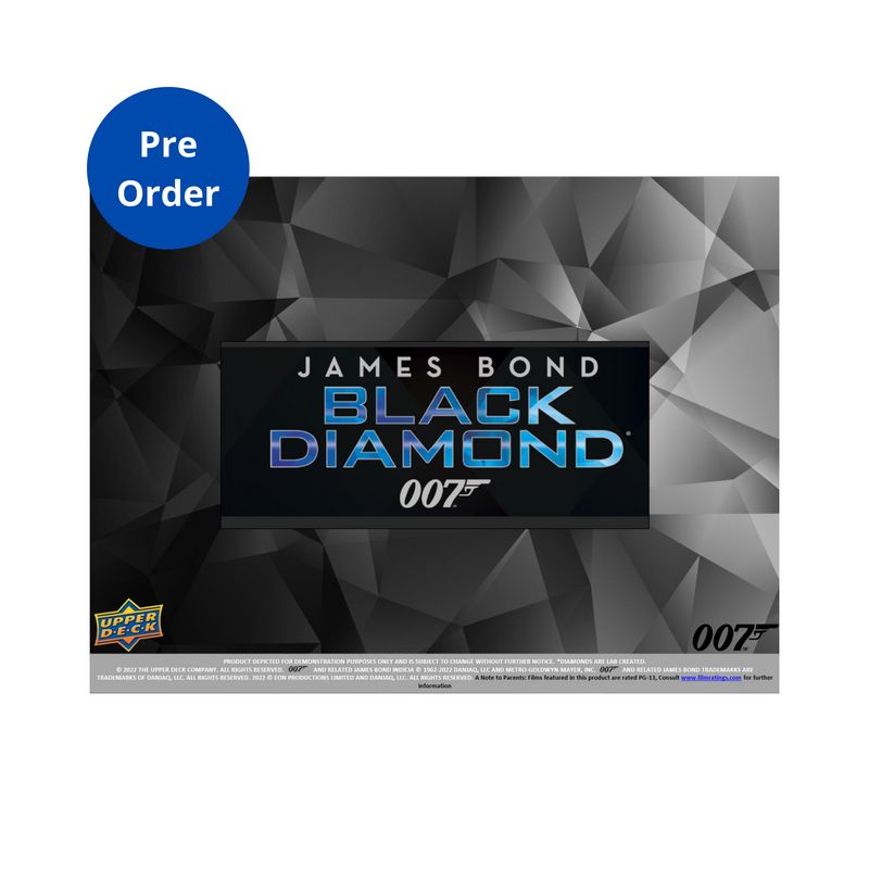 Upper Deck James Bond 007 Black Diamond Hobby Box [Contact Us To Order]